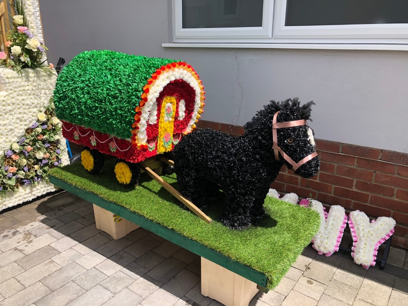 3D Horse and wagon