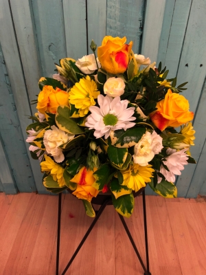 Loose Posy Yellow and White