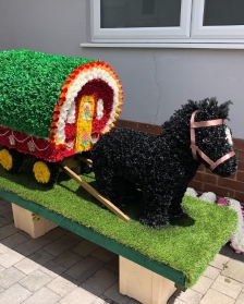 3D Horse and wagon