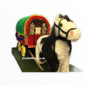 3D Horse and wagon
