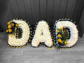 Dad tribute white based