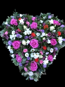 Full loose Heart Pink