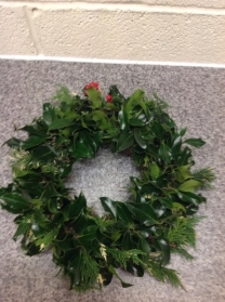 Holly Wreath 1