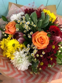 Mother’s Day eco friendly arrangement In a glass vase