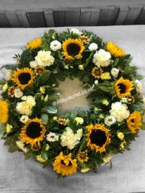 Sunflower Wreath